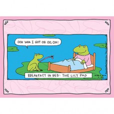 TREE FREE GREETING CARD Breakfast in Bed